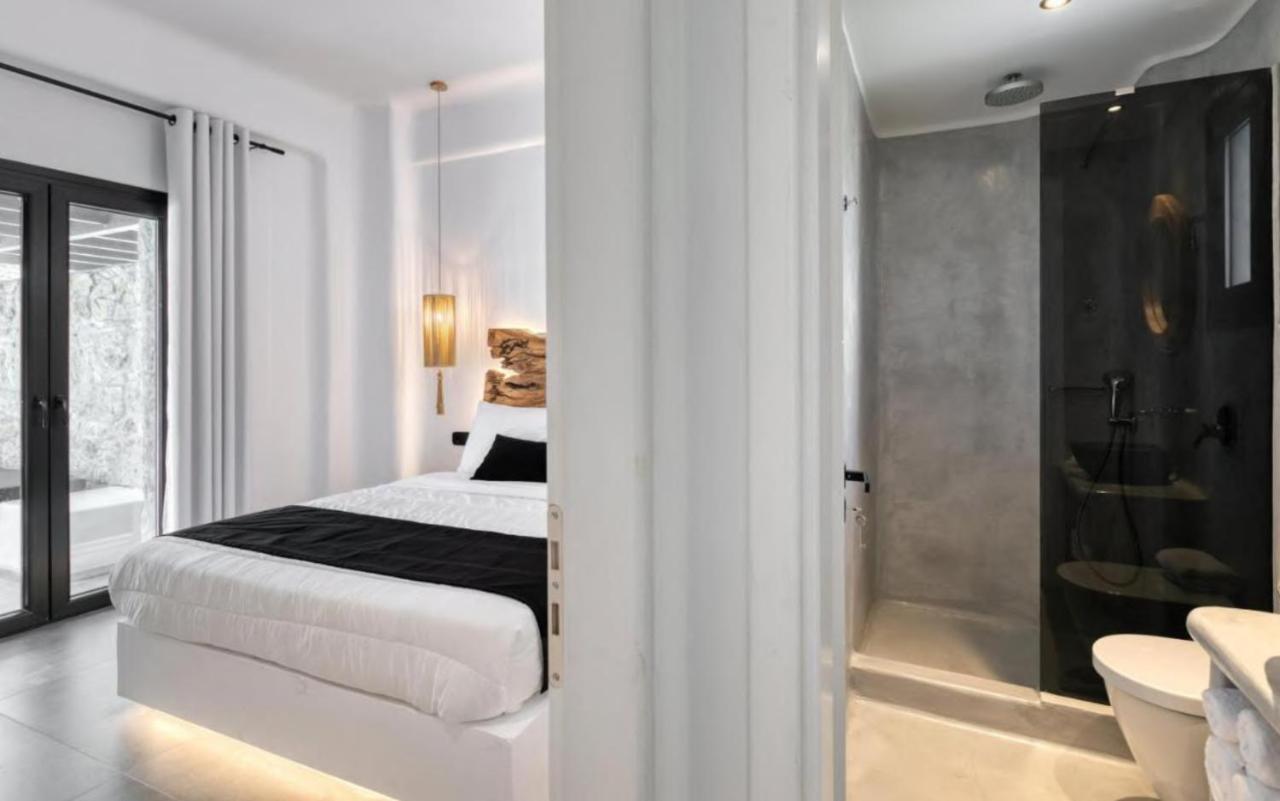 Black And White Villas Ftelia - Mykonos Mykonos Town المظهر الخارجي الصورة