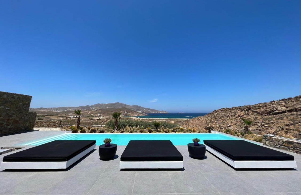 Black And White Villas Ftelia - Mykonos Mykonos Town المظهر الخارجي الصورة