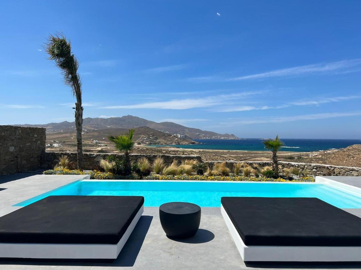 Black And White Villas Ftelia - Mykonos Mykonos Town المظهر الخارجي الصورة