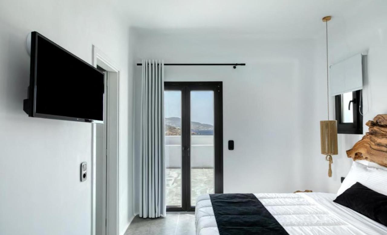 Black And White Villas Ftelia - Mykonos Mykonos Town المظهر الخارجي الصورة