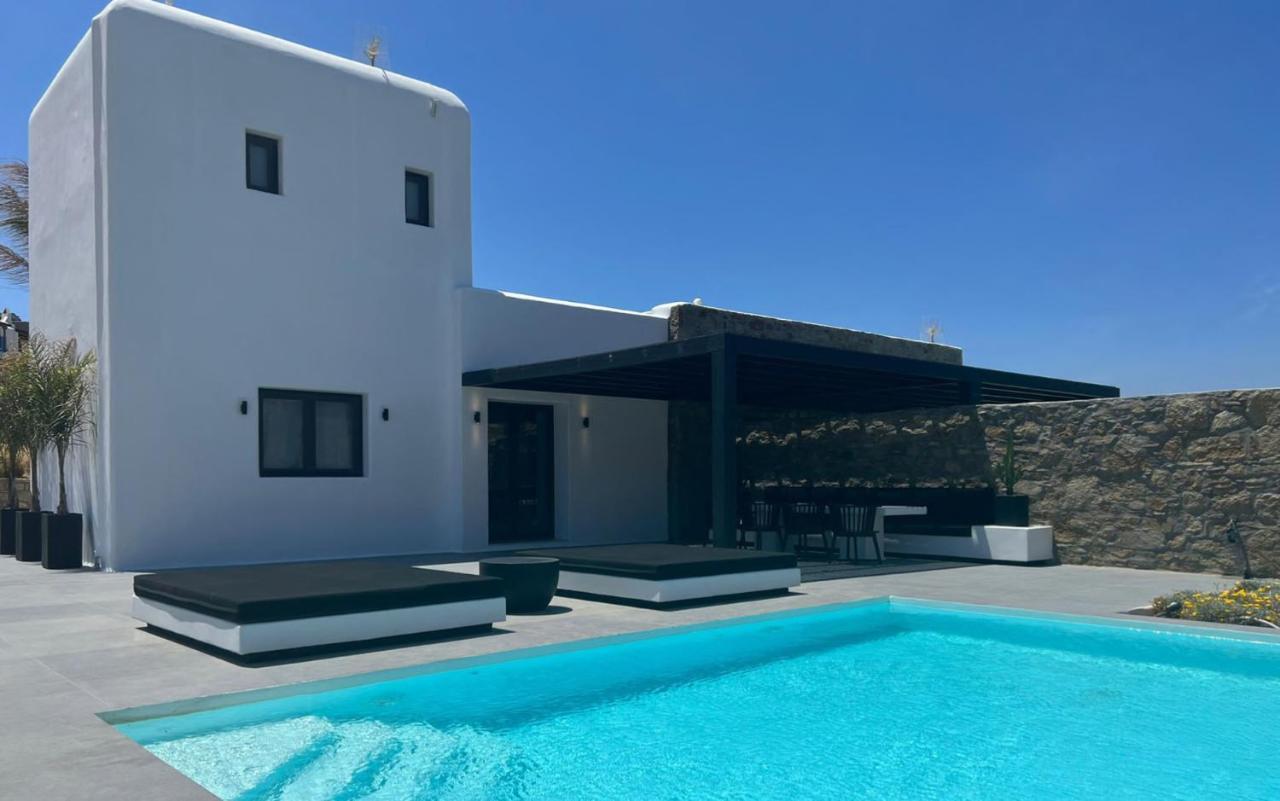 Black And White Villas Ftelia - Mykonos Mykonos Town المظهر الخارجي الصورة