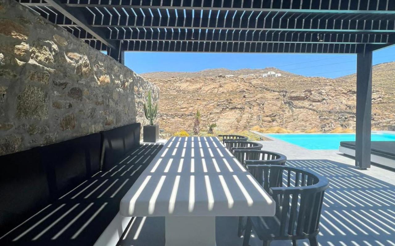 Black And White Villas Ftelia - Mykonos Mykonos Town المظهر الخارجي الصورة