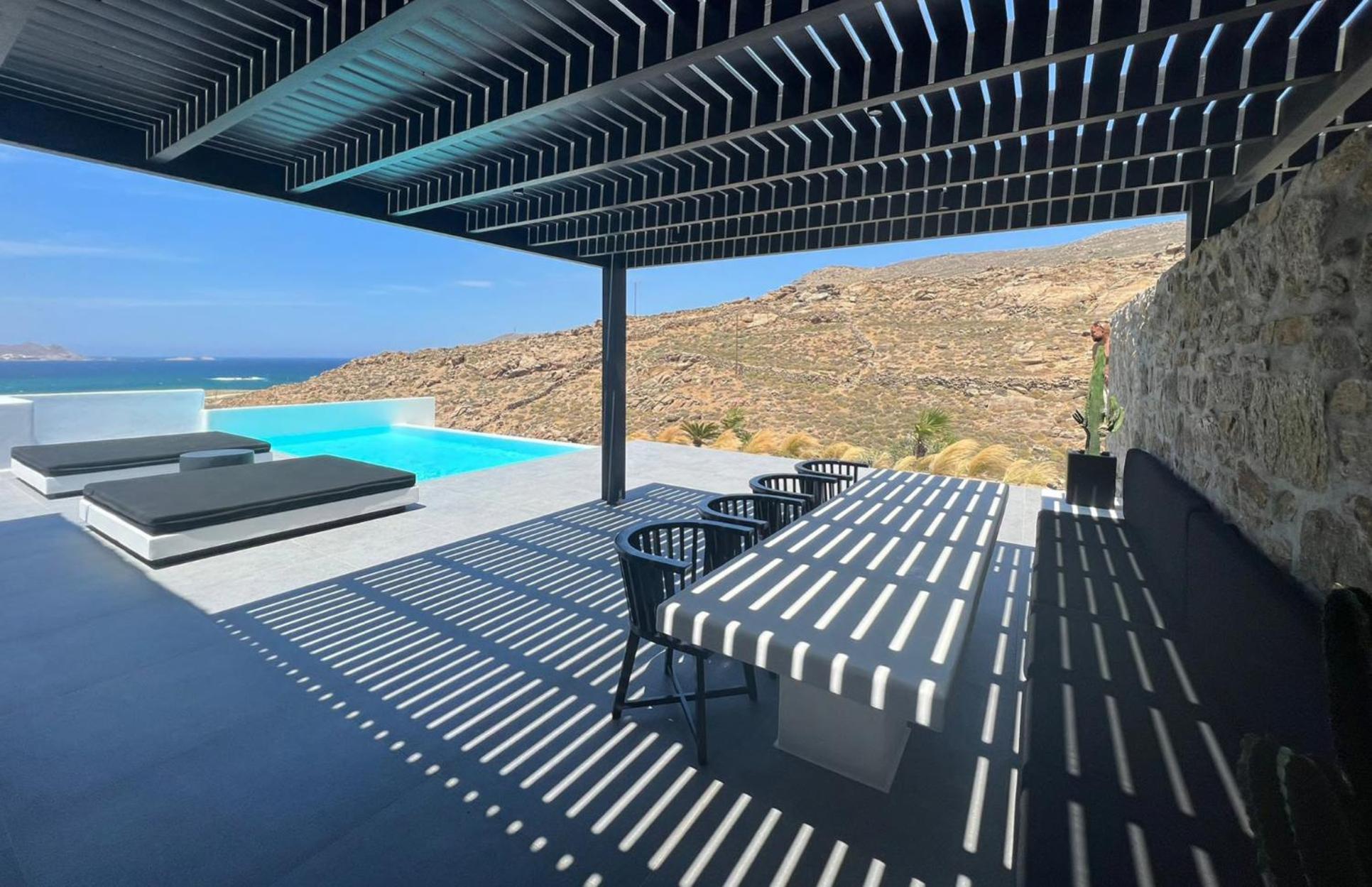 Black And White Villas Ftelia - Mykonos Mykonos Town المظهر الخارجي الصورة