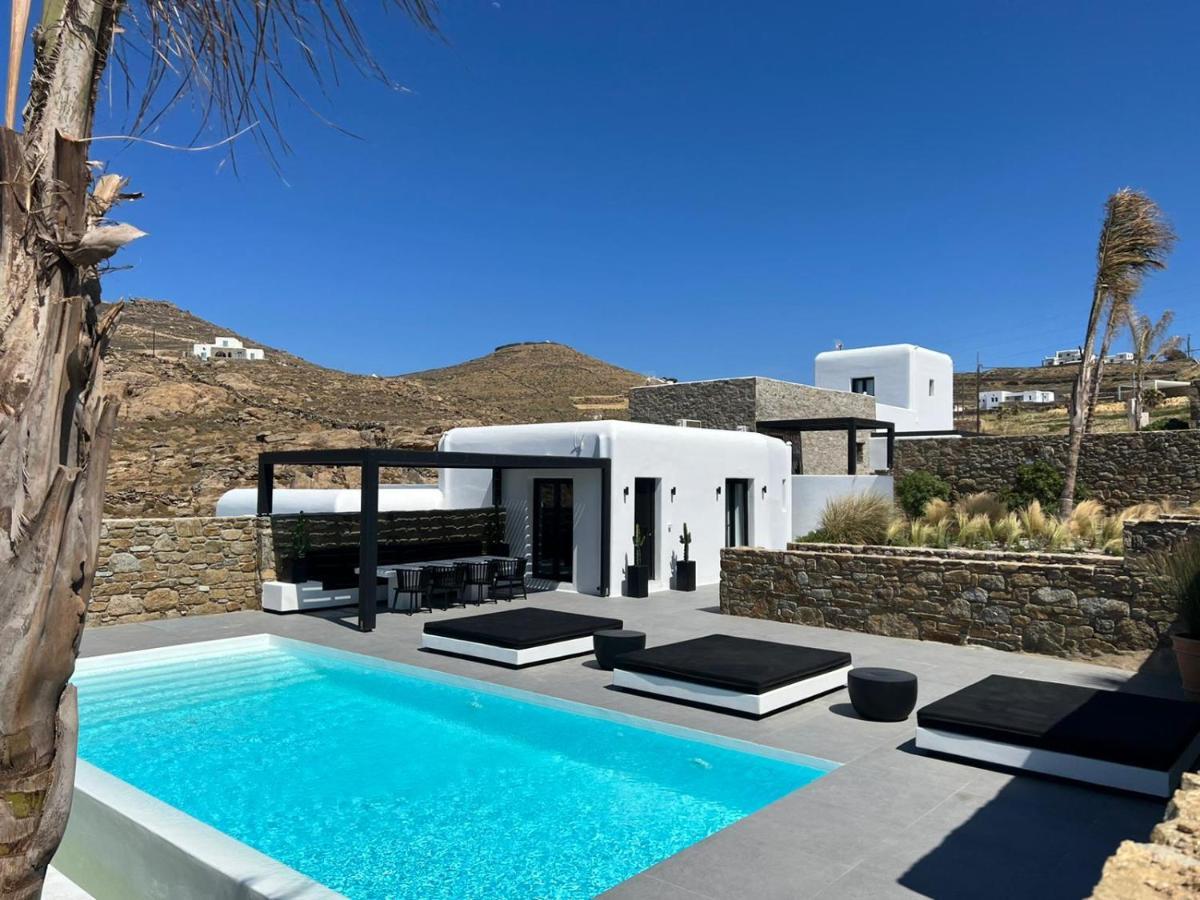 Black And White Villas Ftelia - Mykonos Mykonos Town المظهر الخارجي الصورة