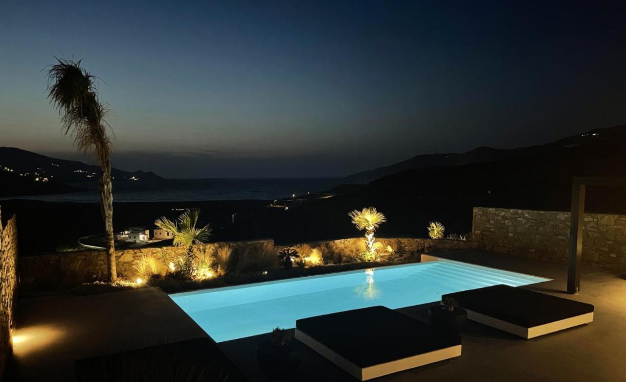 Black And White Villas Ftelia - Mykonos Mykonos Town المظهر الخارجي الصورة