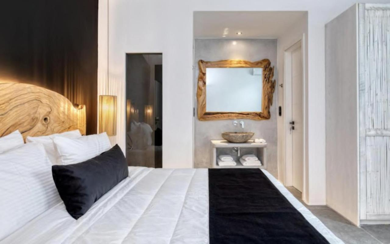 Black And White Villas Ftelia - Mykonos Mykonos Town المظهر الخارجي الصورة