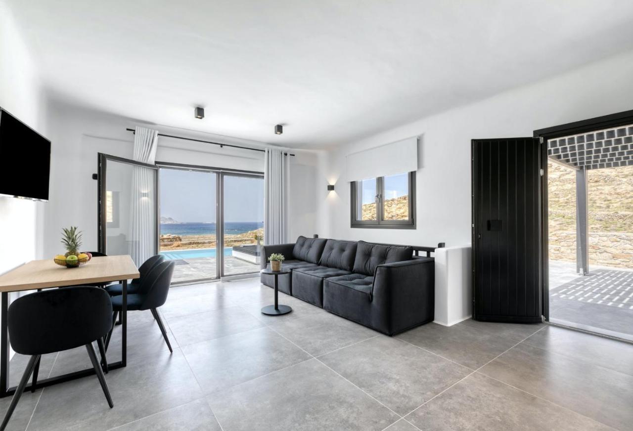 Black And White Villas Ftelia - Mykonos Mykonos Town المظهر الخارجي الصورة