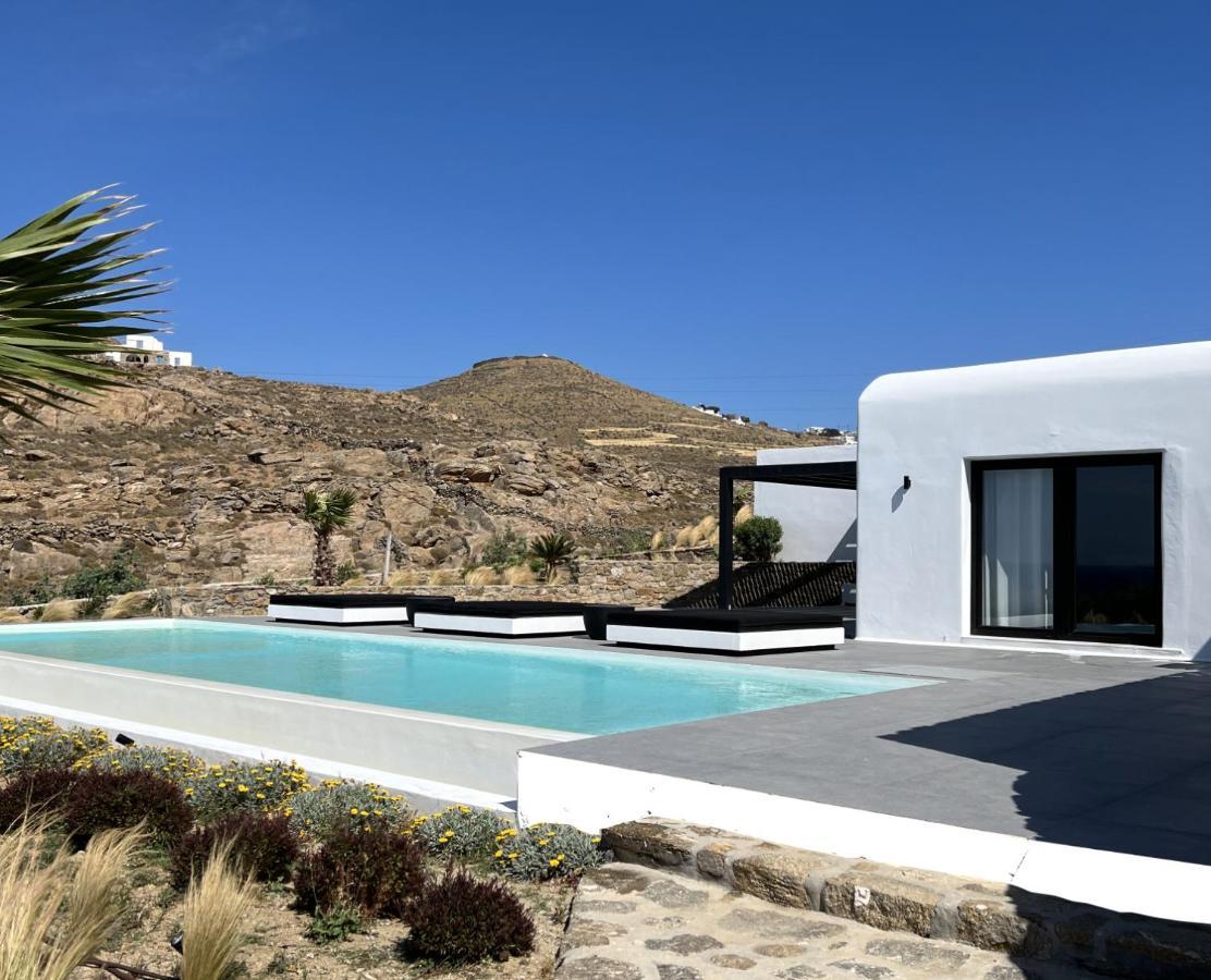 Black And White Villas Ftelia - Mykonos Mykonos Town المظهر الخارجي الصورة