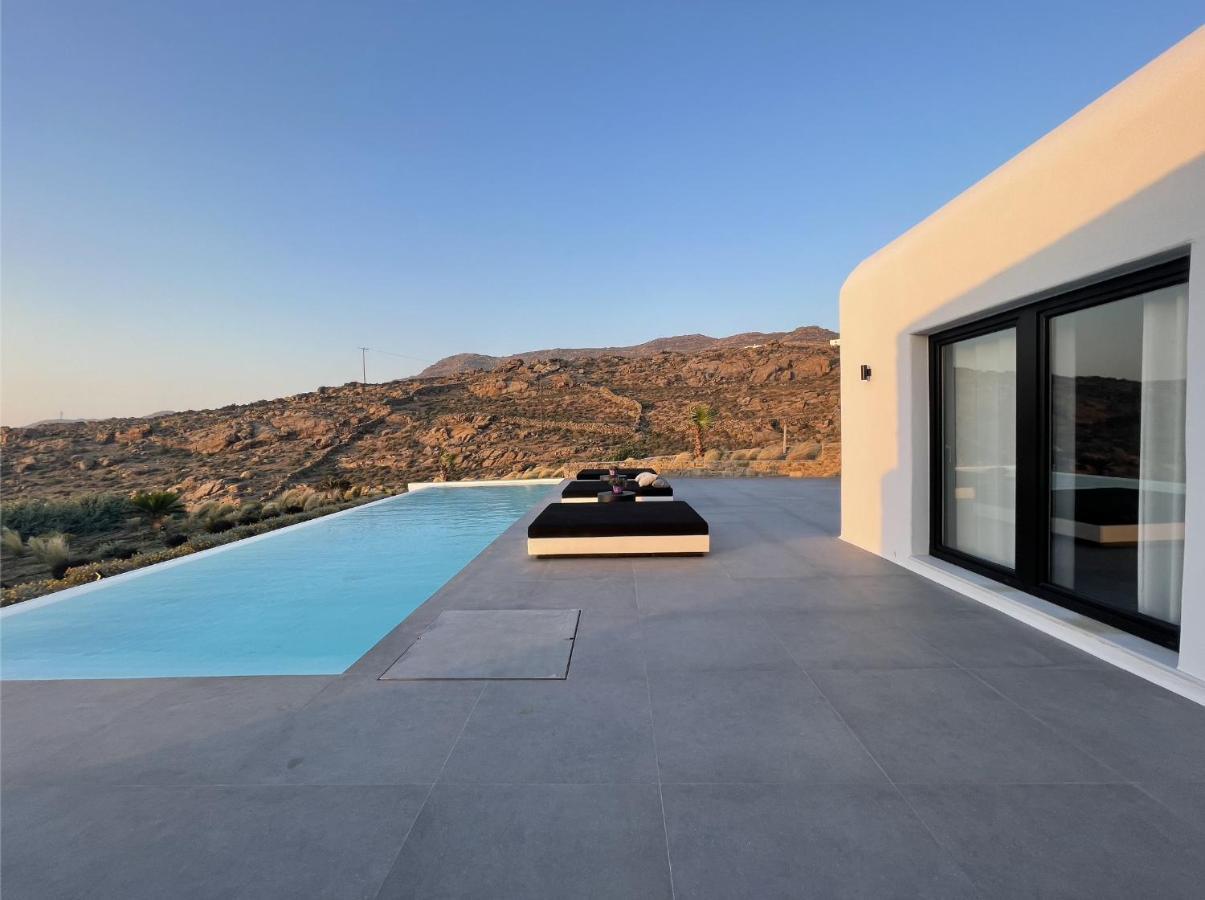 Black And White Villas Ftelia - Mykonos Mykonos Town المظهر الخارجي الصورة