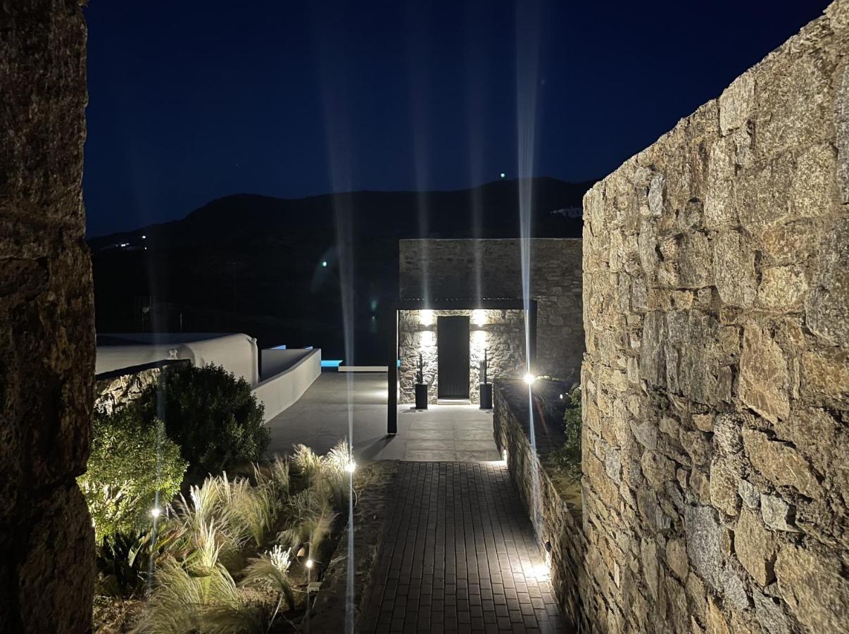 Black And White Villas Ftelia - Mykonos Mykonos Town المظهر الخارجي الصورة