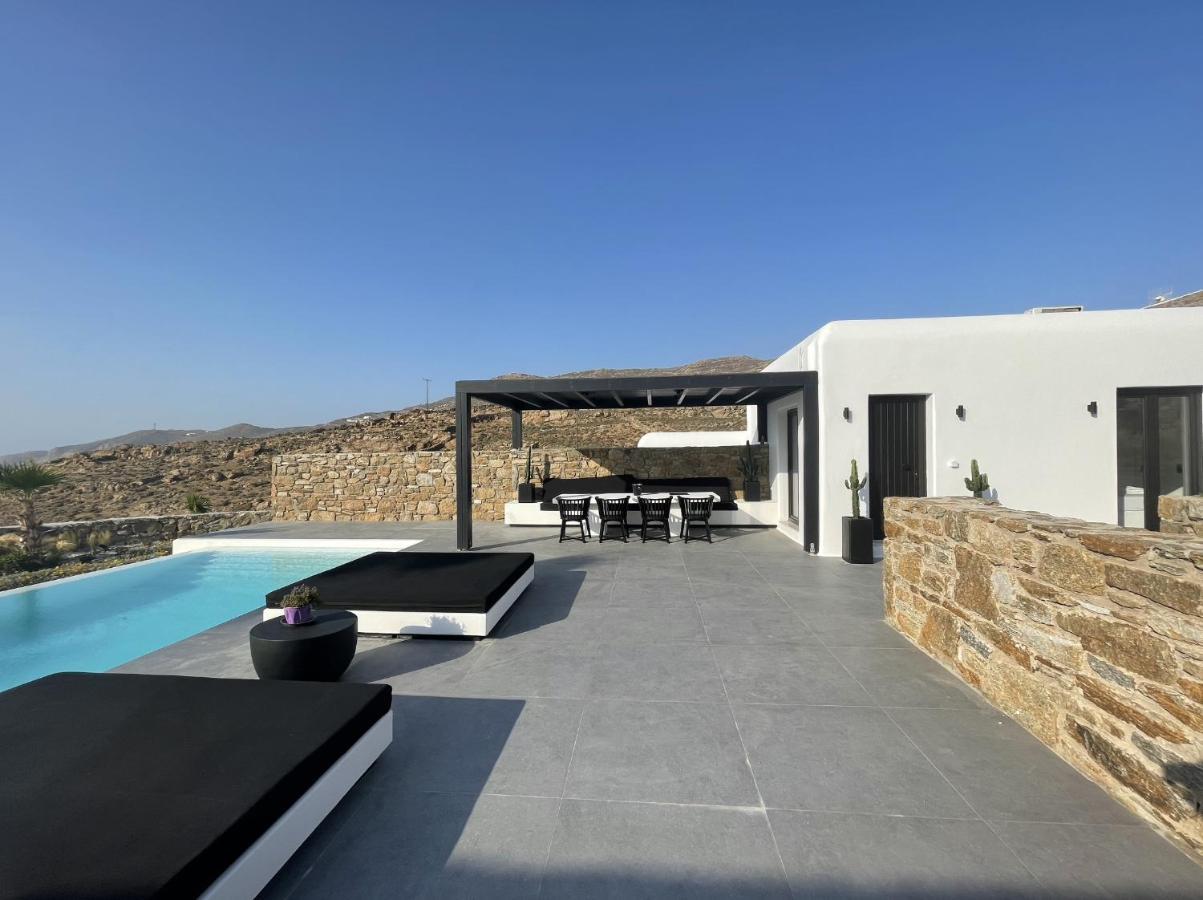 Black And White Villas Ftelia - Mykonos Mykonos Town المظهر الخارجي الصورة