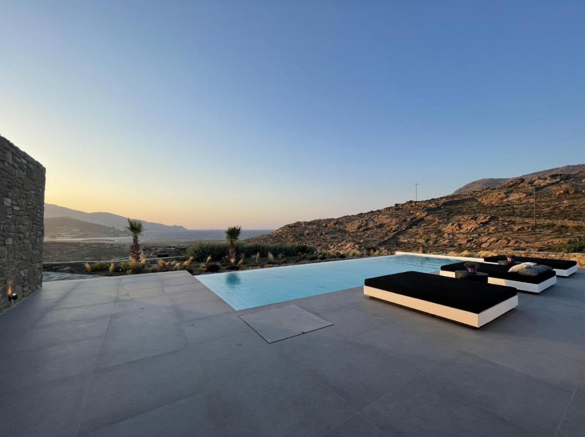 Black And White Villas Ftelia - Mykonos Mykonos Town المظهر الخارجي الصورة
