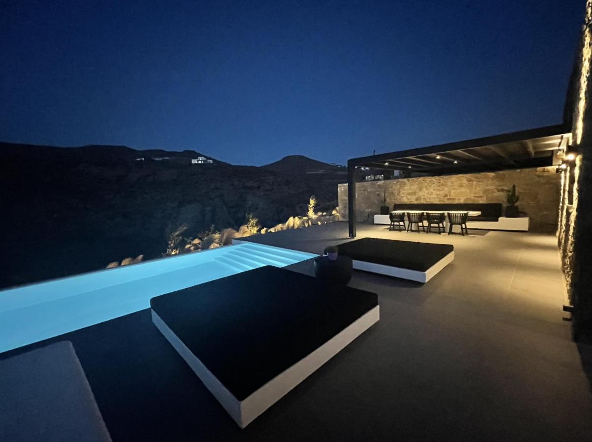 Black And White Villas Ftelia - Mykonos Mykonos Town المظهر الخارجي الصورة