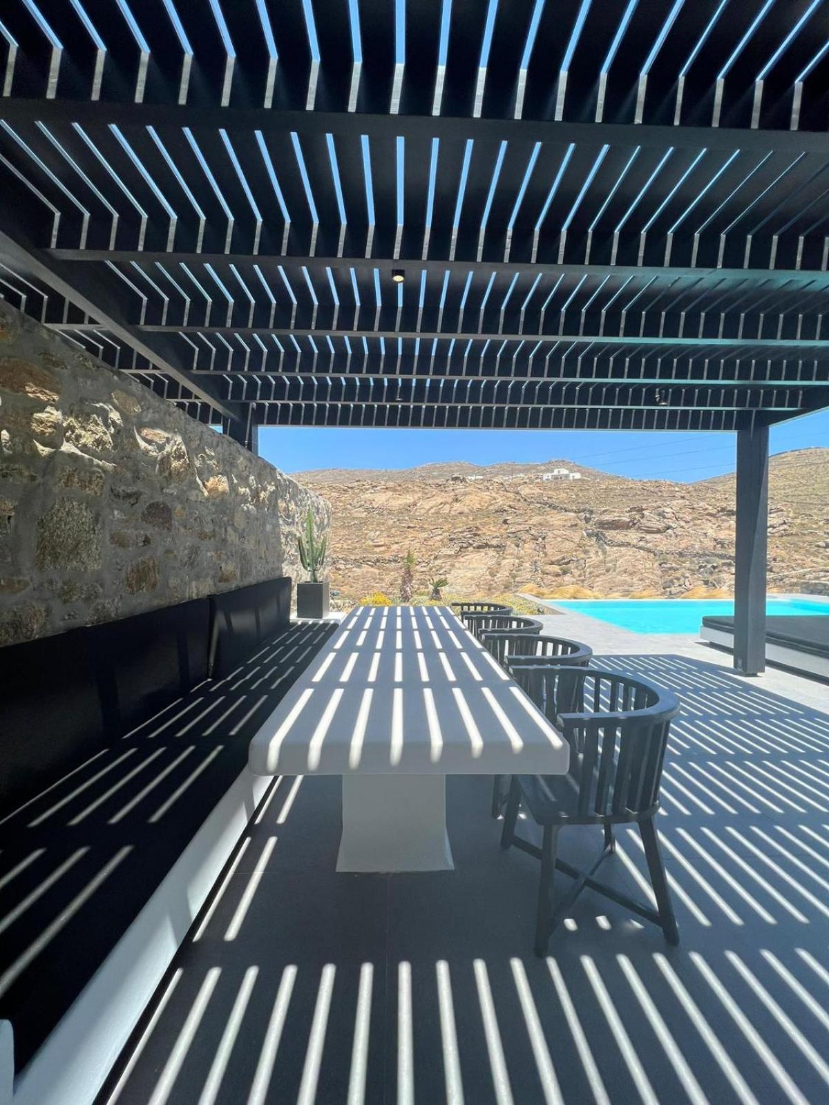 Black And White Villas Ftelia - Mykonos Mykonos Town المظهر الخارجي الصورة