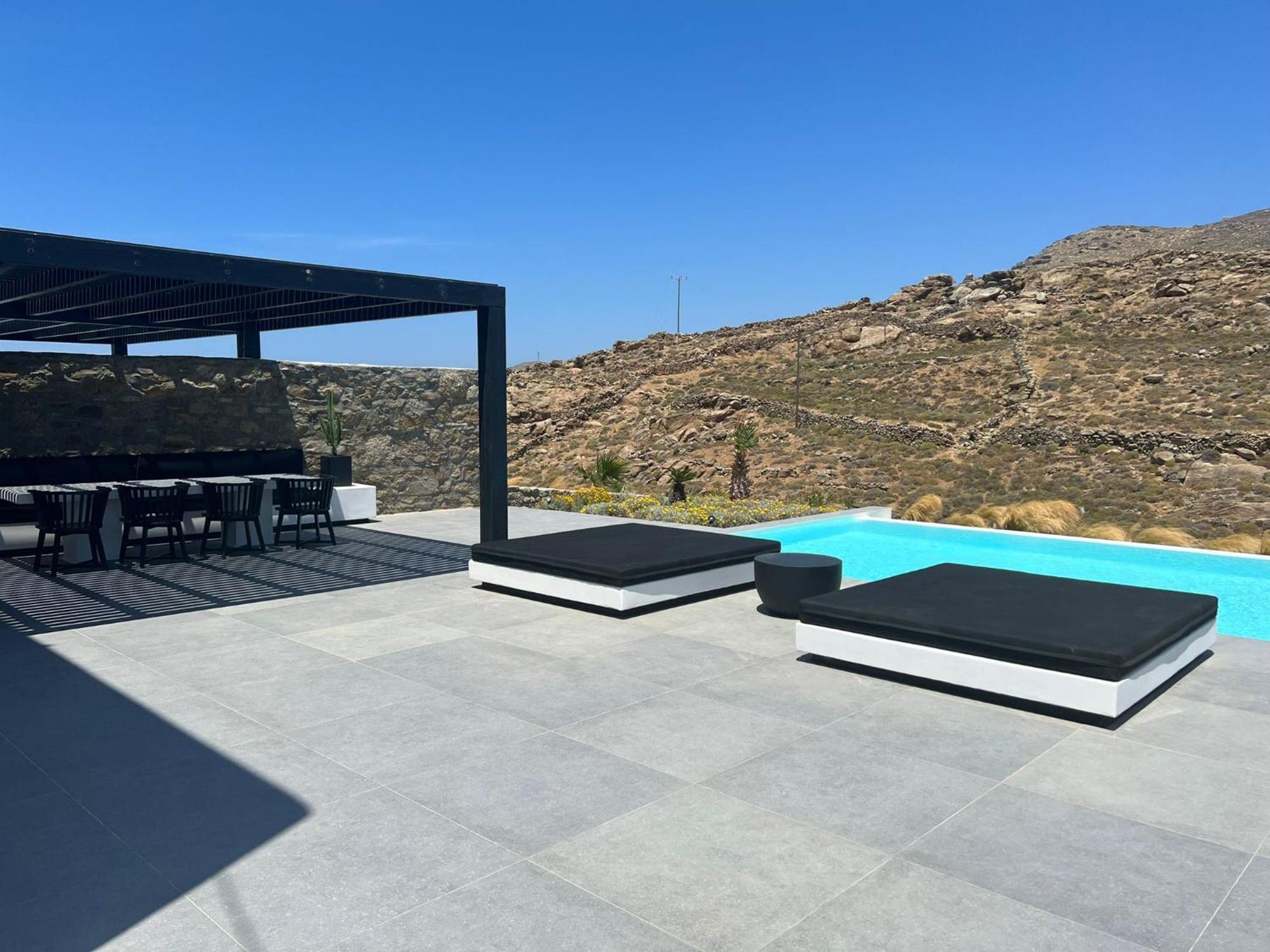 Black And White Villas Ftelia - Mykonos Mykonos Town المظهر الخارجي الصورة