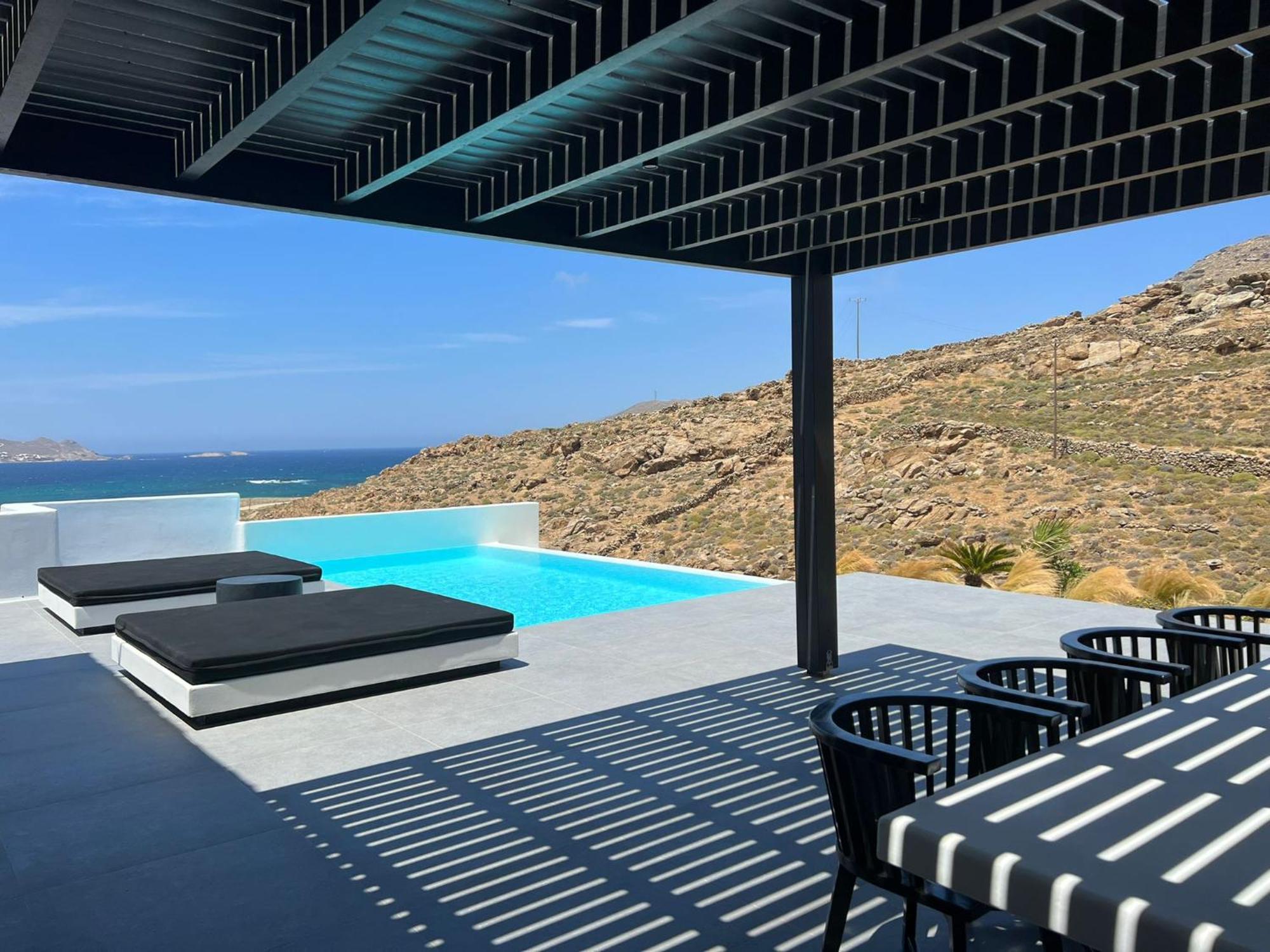 Black And White Villas Ftelia - Mykonos Mykonos Town المظهر الخارجي الصورة
